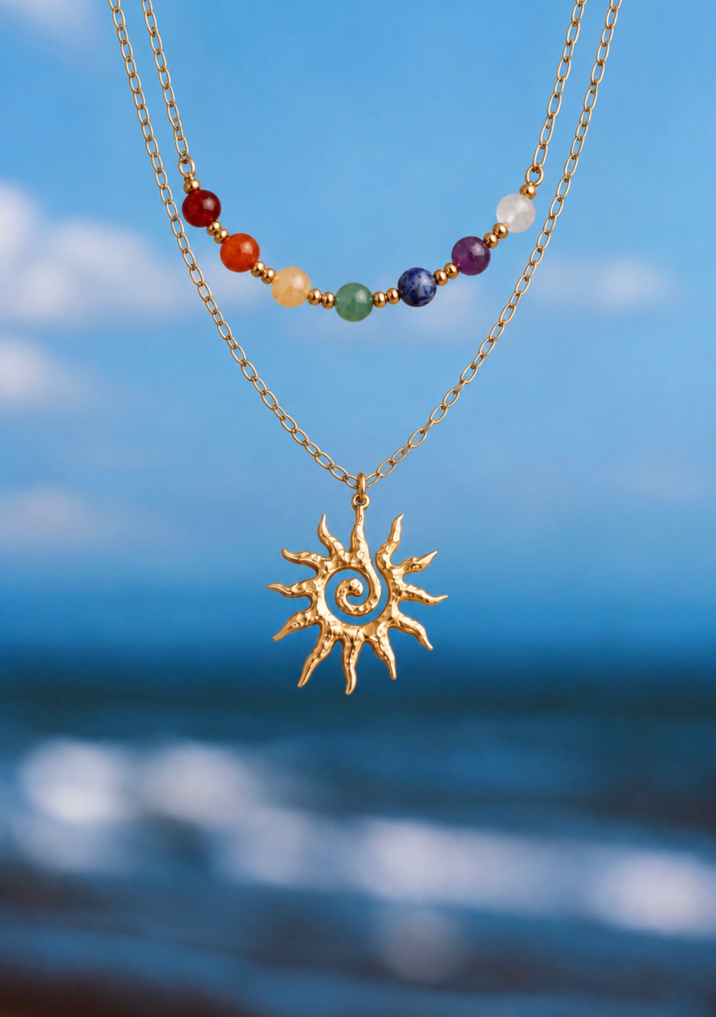 Collar Chakras Solar.
