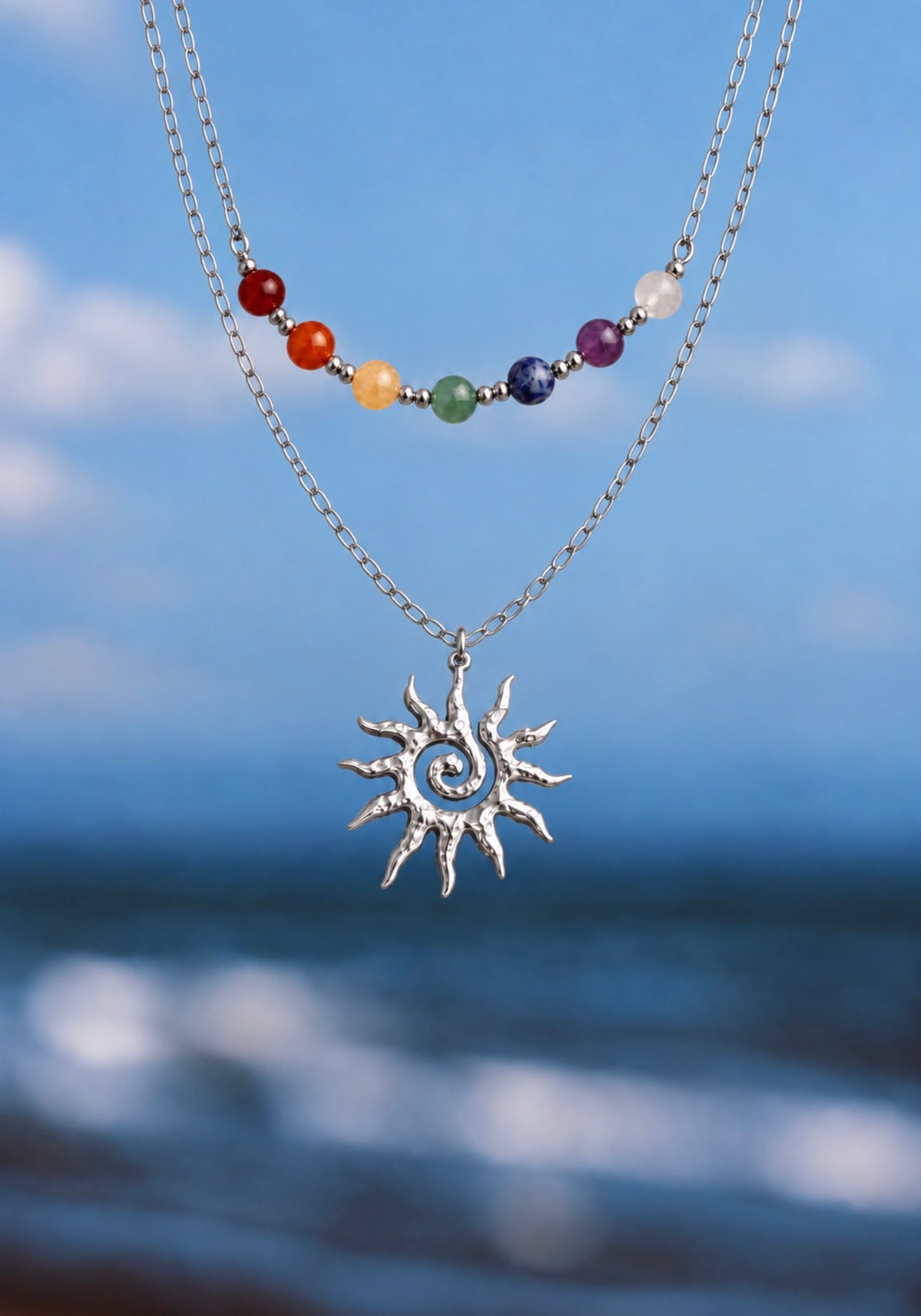 Collar Chakras Solar.