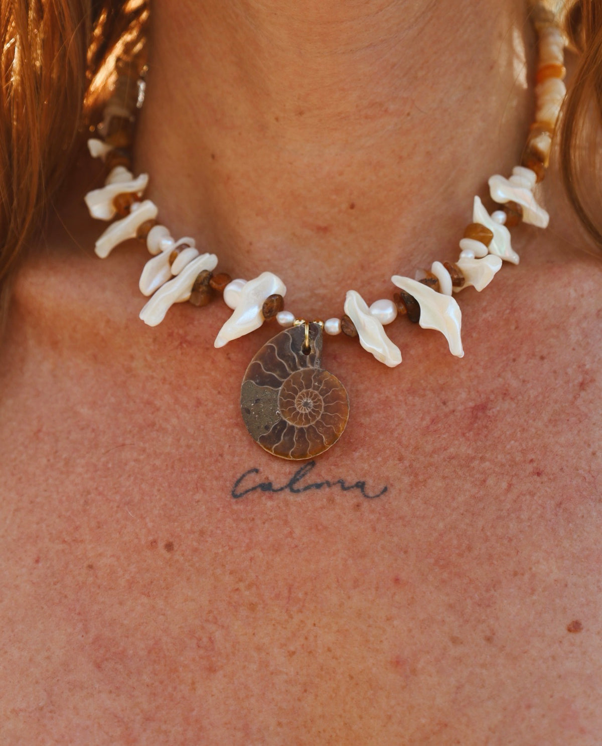 Collar Marea de Nácar.