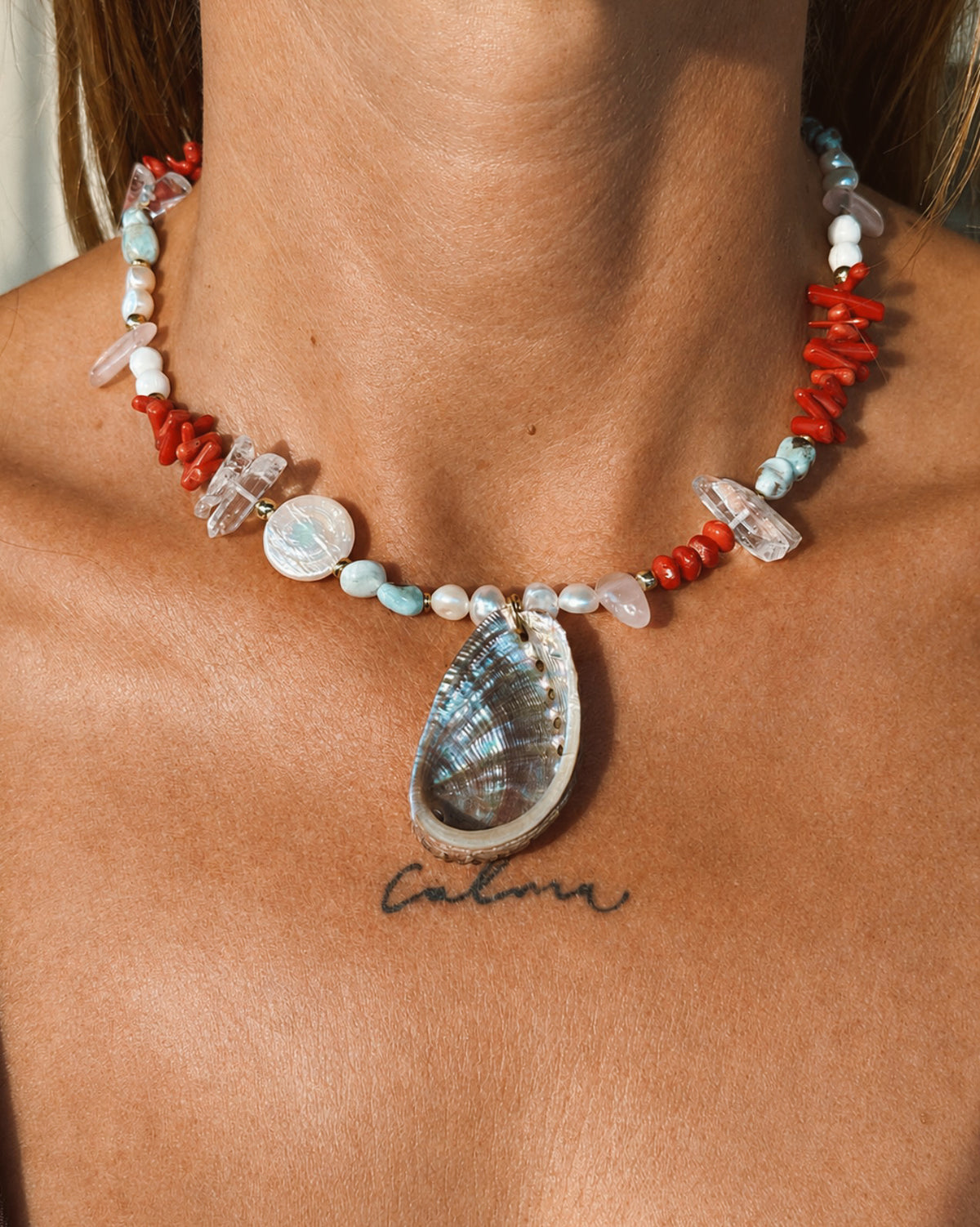 Collar Alma de Coral.